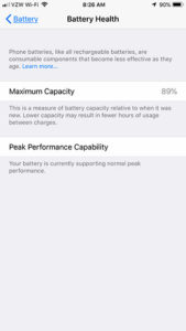How to View iPhone Battery Status