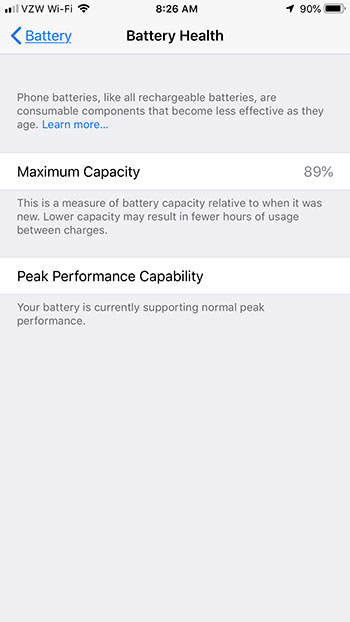 apple battery settlement status